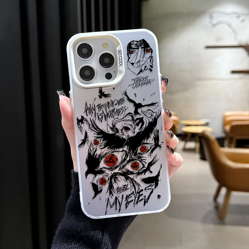 Naruto Itachi SHARINGAN Protective Phone Case