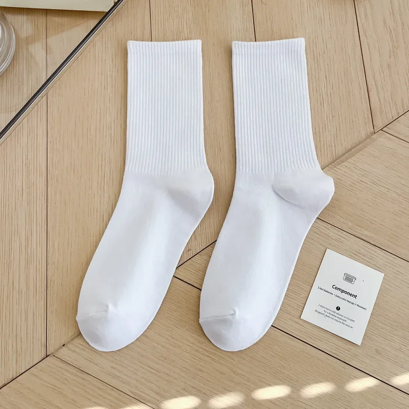 33 Colors Designer Socks Women Solid Color Black White Pink Breathable Soft Cotton Sports Socks Fashion Girls Stockings Hosiery cotton socks,women socks