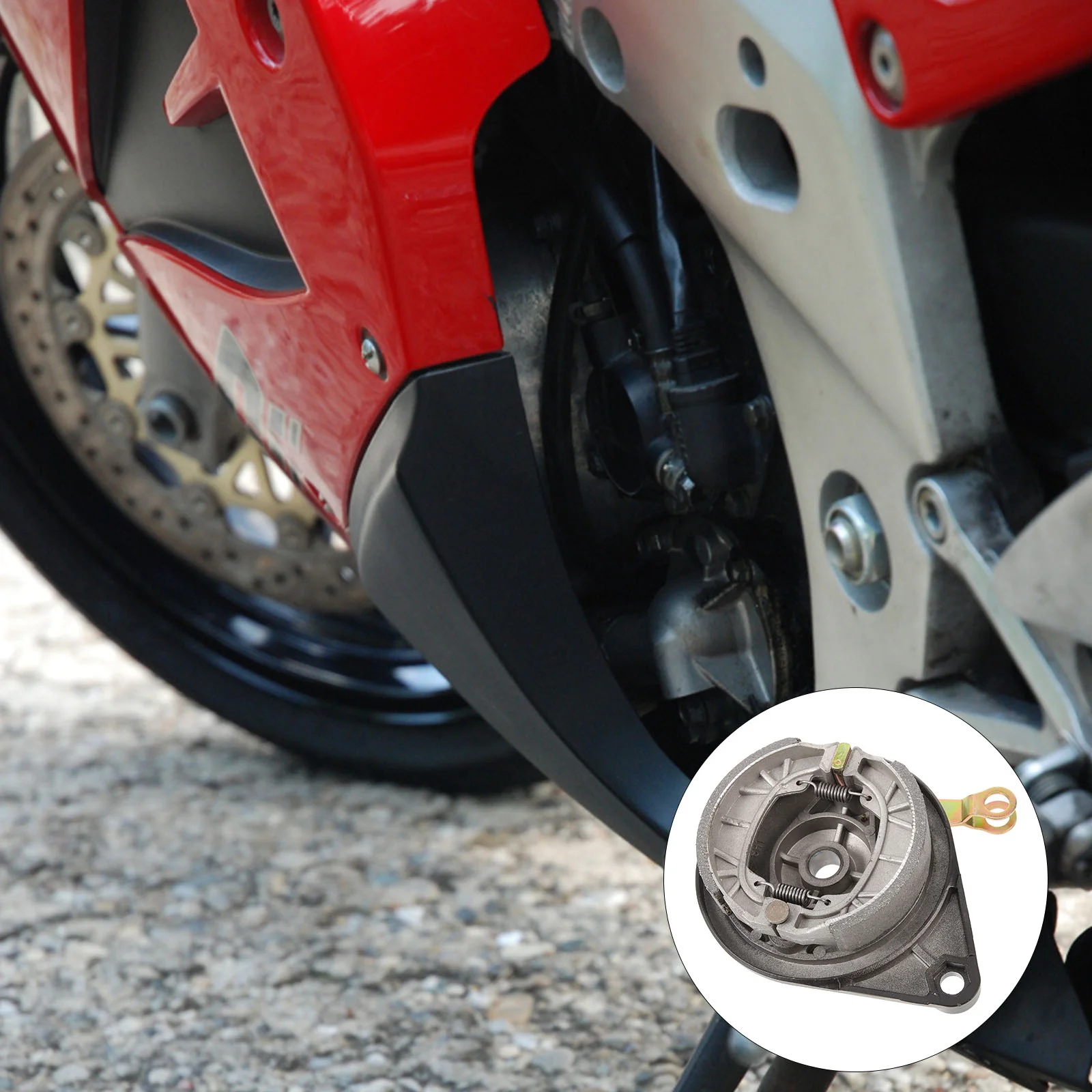 Mini Bike Brake Assembly Kit Durable and Practical Electric Motorcycle Accessory for Enhanced Safety and Performance motorcycle brake kit