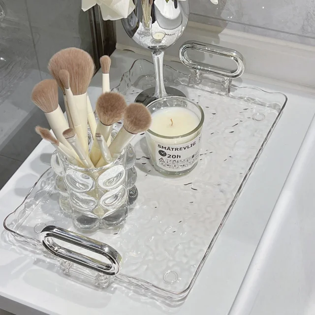 1PCS Water Ripple Luxurious Storage Tray 1