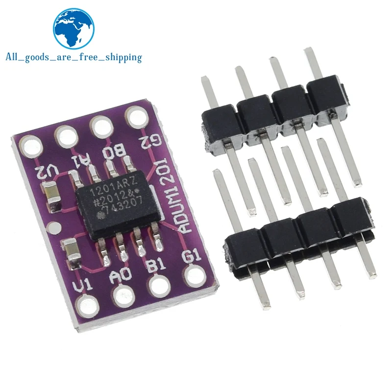 Magnetisches Isolator-Board-Modul ersetzt Optokoppler CJMCU-1201 ADUM1201 Isolator ADUM1201ARZ SOIC 8-Isolator SPI-Schnittstelle