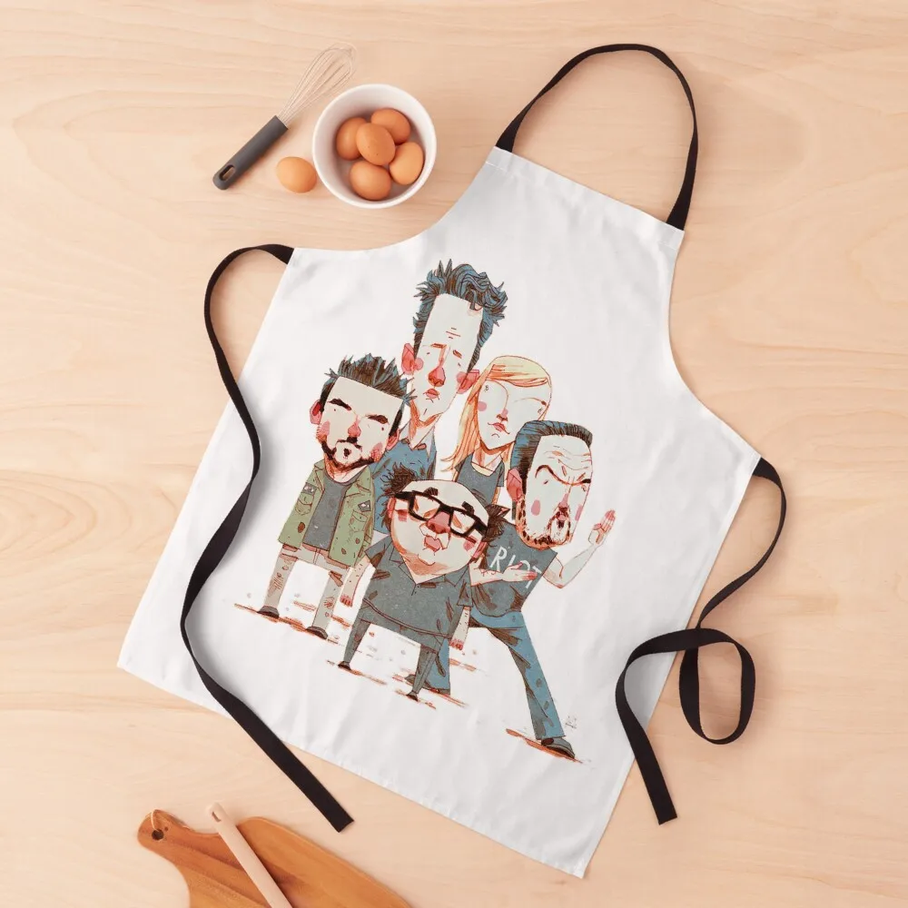 

The Gang - It's Always Sunny Fanart Apron for women with pocket Kitchens Men professional hairdressing Apron