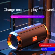 

Wireless Dual speaker Bluetooth speaker Outdoor waterproof subwoofer Mini portable Plug card Bluetooth speaker