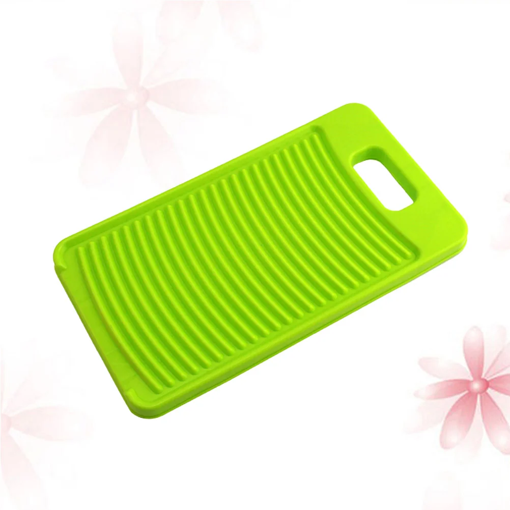 Portable Durable Washboard Laundry Board Hand Scrubboards Cleaning Supplies Plastic Bright Color Design Mini Clothes Washer Home