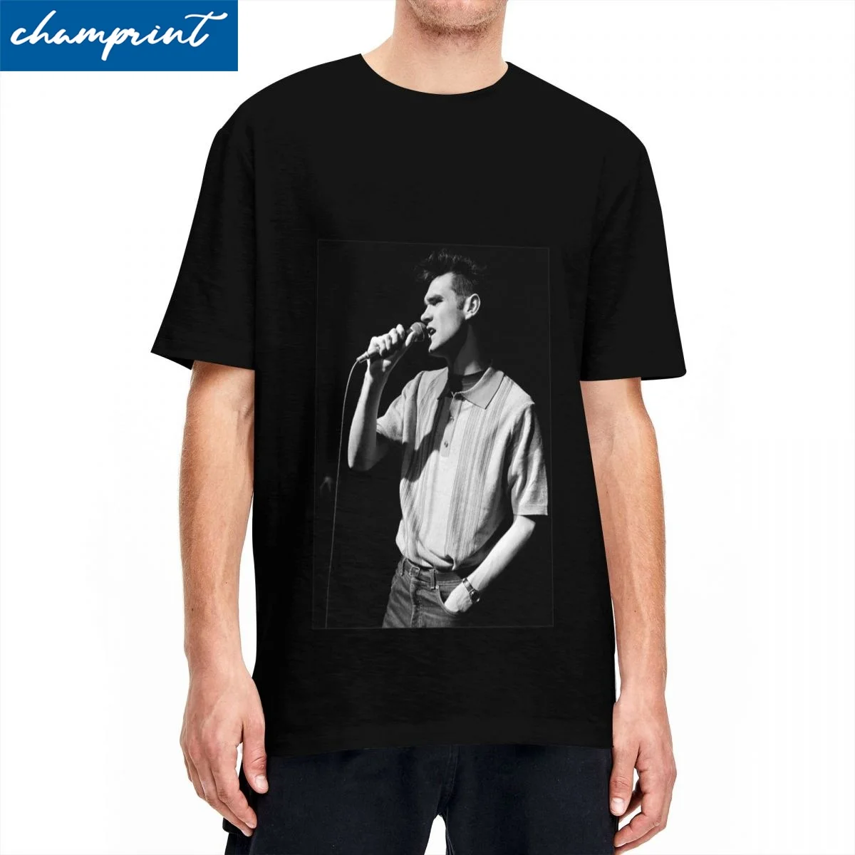 The Hand In Pocket Magliette Uomo Donna Cotone Casual T-Shirt Girocollo The Smiths Rock Band Tees Maglie Manica Corta 6Xl