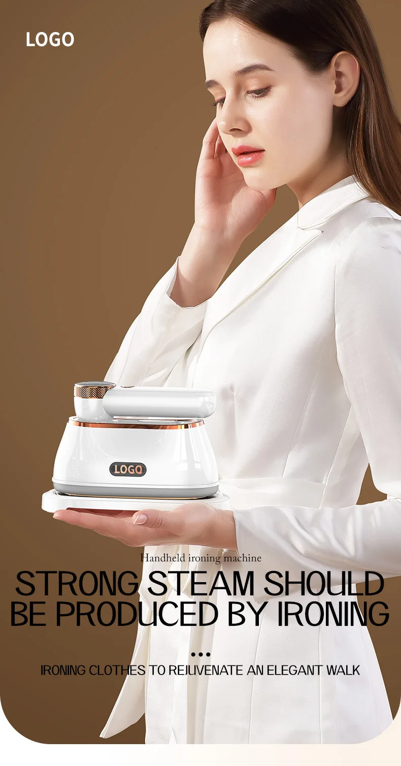 Description Picture 2 of item2-In-1 Handheld Laundry Iron 1200W High-Power Portable Travel Steamer LED Laundry Iron Suitable For Dormitory Or Travel Use