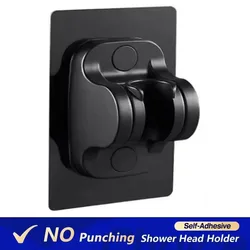 High-Pressure Multi-Function Shower Head with Massage and Filtration System (Black Holder)