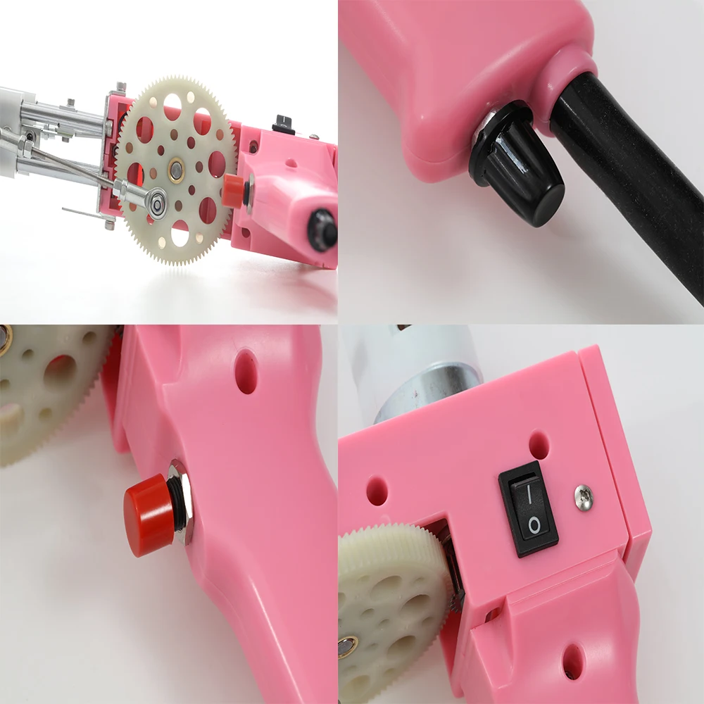 2 In 1 Electric Carpet Tufting Gun Can Do Loop Pile And Cut Pile Carpet Weaving