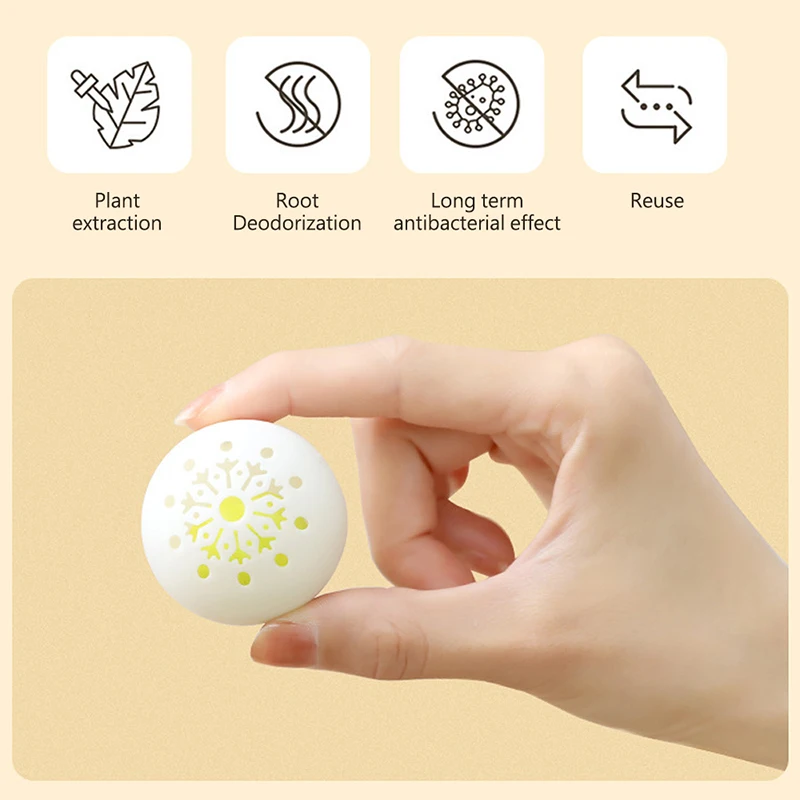 12/1PCS Deodorizer Freshener Balls For Shoes Multifunction Jasmine Scent Fresheners Footwear Shoe Closet Toilet Deodorization shoe deodorizer shoe deodorant balls