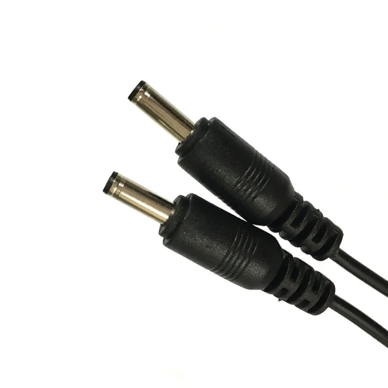 5V 2.0 USB męskie A do 2 kierunków DC 3.5mm x 1.35mm 5.5x2.5mm męskie wtyk złącze rozdzielacz ładowarka zasilająca kabla przewód konwertera s1