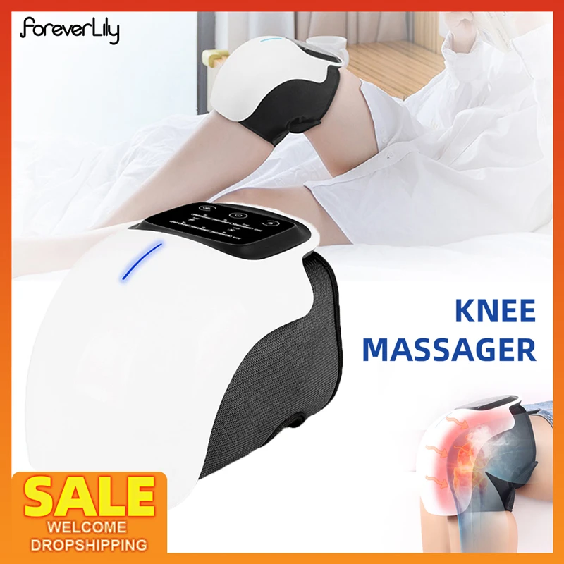 Smart Hot Compress Knee Relaxing Massager Kneecap Treasure Laser