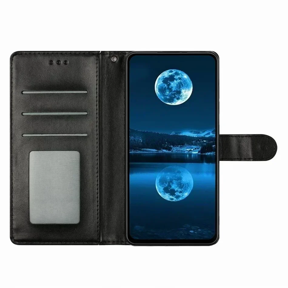 Elegant Classic Photo Frame Wallet Phone Cover with Cash Slots