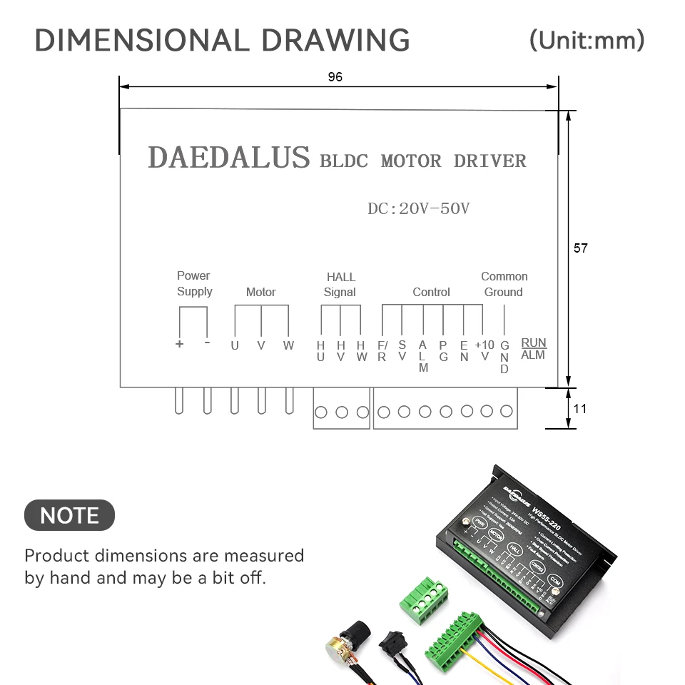 BLDC Motor WS55-220 DC 20V-50V 500W Bürstenlose CNC-Spindel Motortreiber BLDC Motor Driver BLDC Motor WS55-220 DC 20V-50V 500W Bürstenlose CNC-Spindel Motortreiber BLDC Motor Driver
