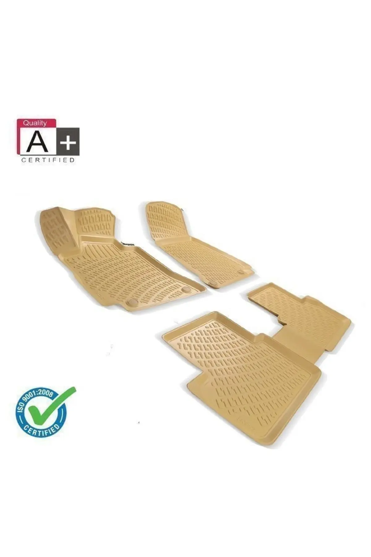 Fiat Doblo 2001car Floor Mat Beige Cover For Your Car Waterproof Non