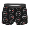 N7 Circle Men Boxer Briefs Underpants Mass Effect Game Highly Breathable Top Quality Sexy Shorts Gift Idea 1