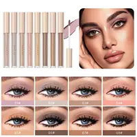 QIBEST 8 Colors Matte Liquid Eyeshadow Set Waterproof Long Lasting Eye Shadow Set Nude Eye Pigment Korean Makeup For Women 1