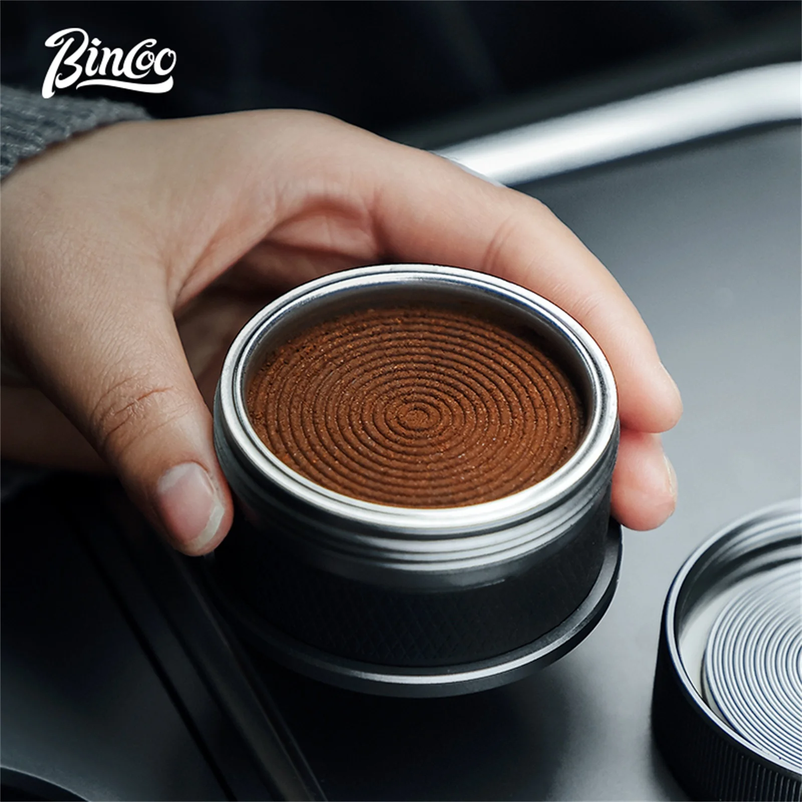 ماكينة القهوة المحمولة Bincoo H1 Pro صندوق مسحوق ا...