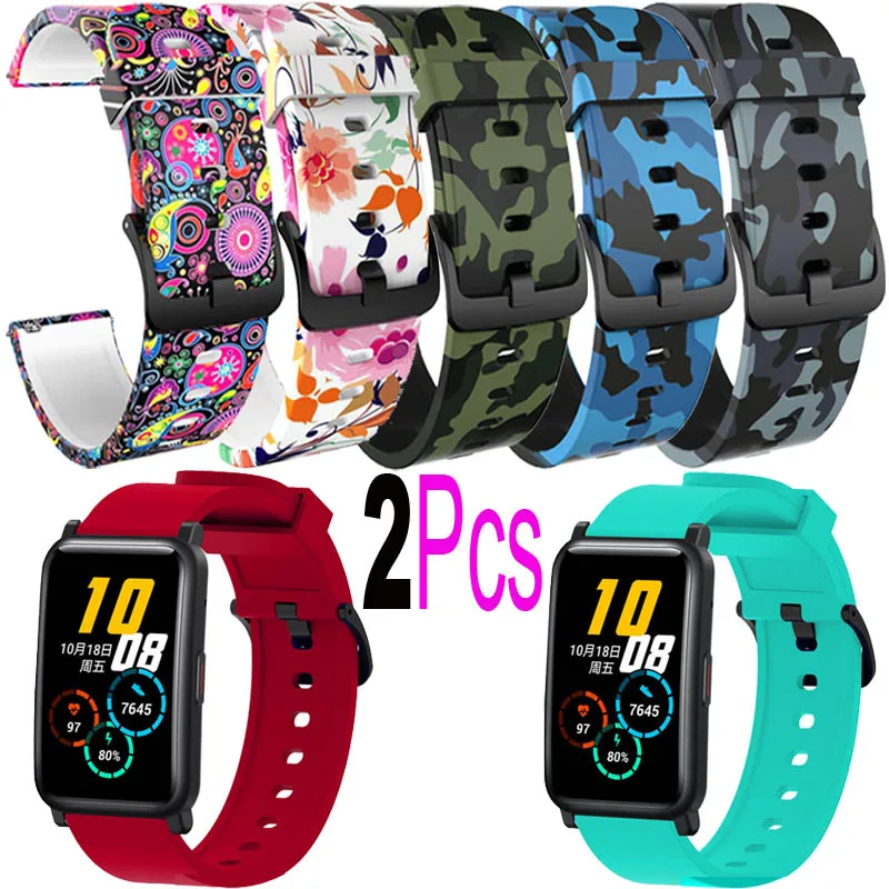 Cinturino In Silicone Per Huawei Watch Gt 3 42Mm Bracciale Per Honor Magic 2 42Mm Cinturino