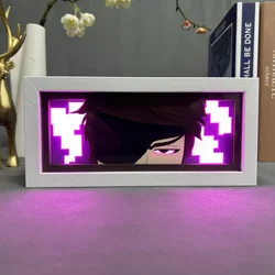 BLEACH Anime LED Paper Carving Lamp - Artistic Shadow Box Bedroom Light Gift - RGB with remote (B15 - 02)