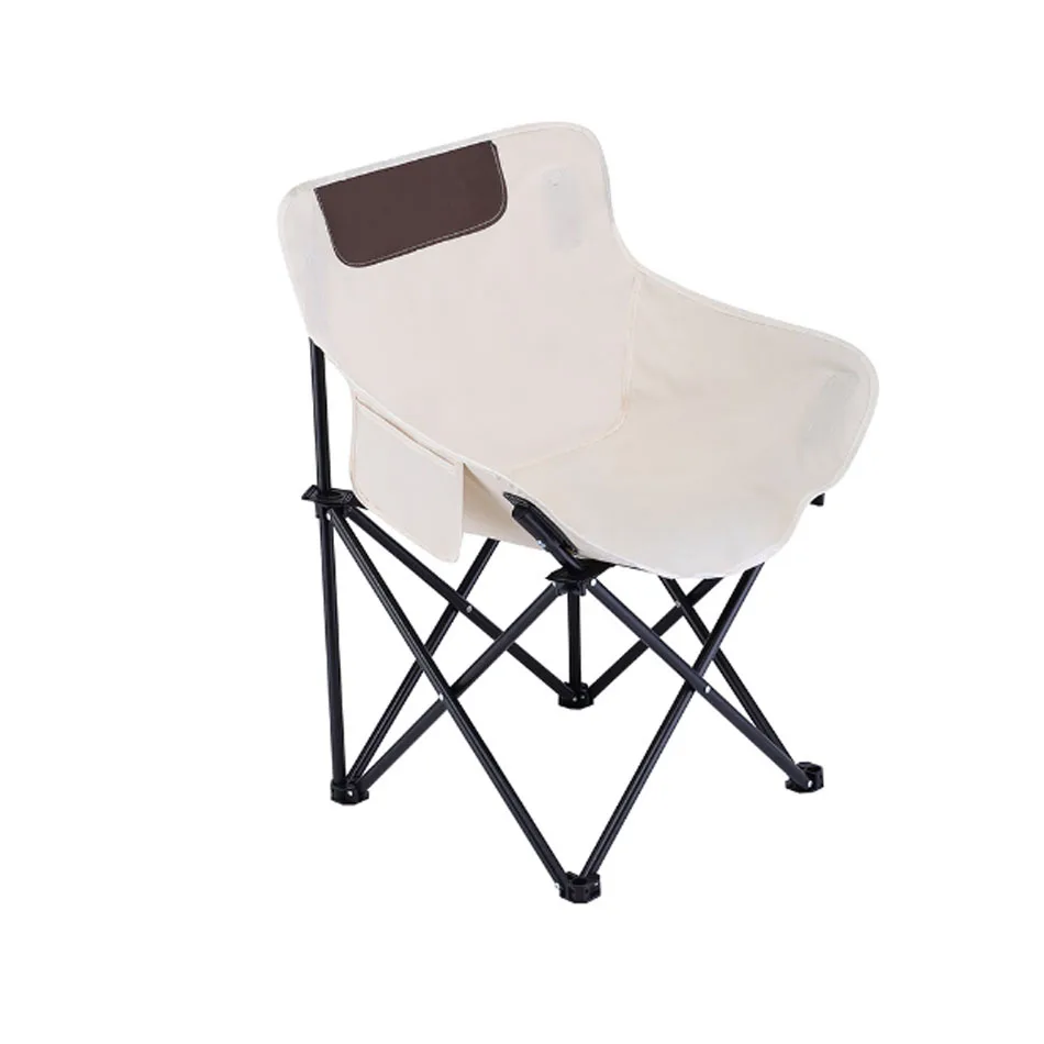 1pcs Foldable Camping Chairs Lightweight Folding Chair Toursit Backpacking Travel Fishing Chairs Garden Balcony