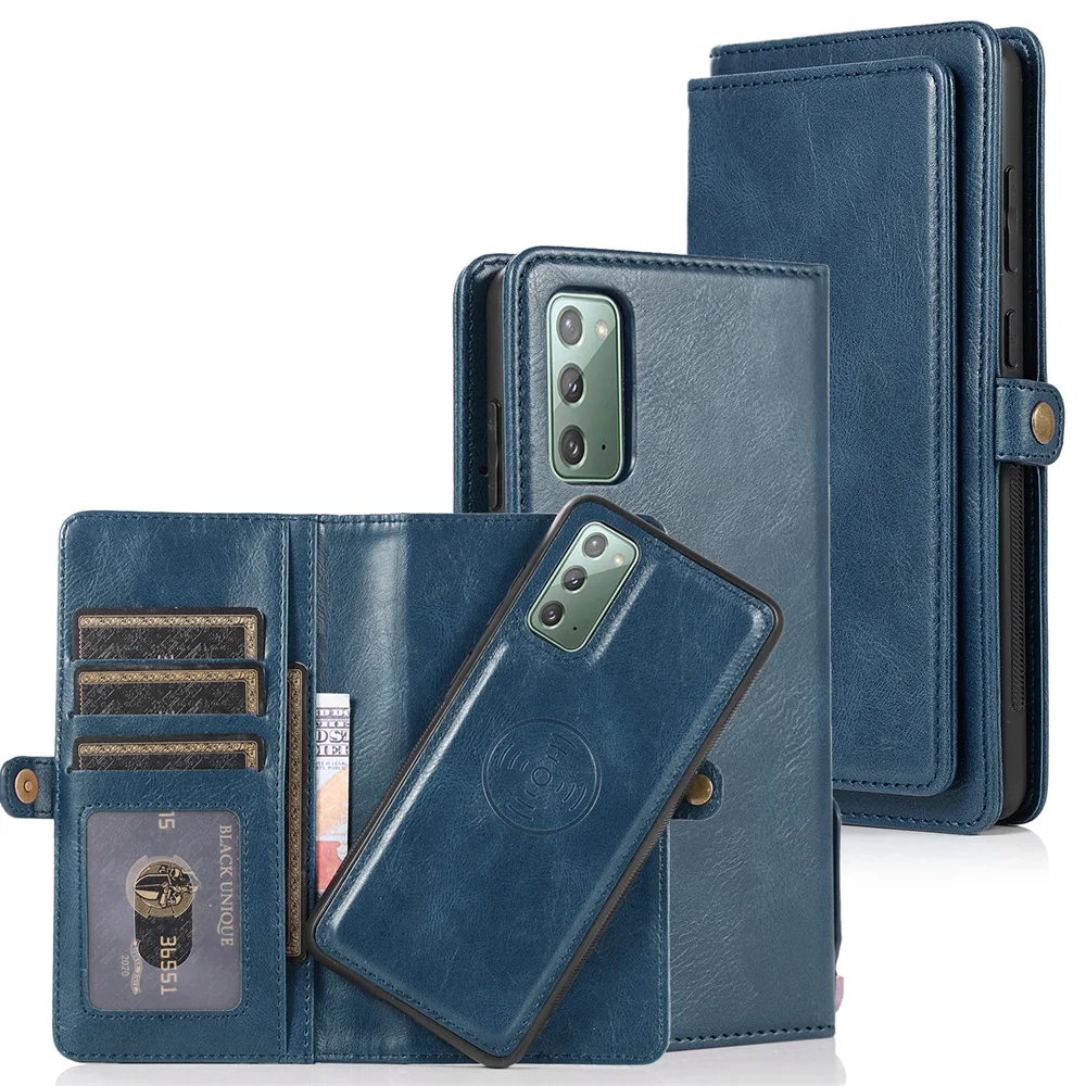 

Leather Flip Wallet Case For Samsung Note20 Ultra Note10Lite Note10 Plus Note9 Note8 Cards Holder Funda Protect Cover