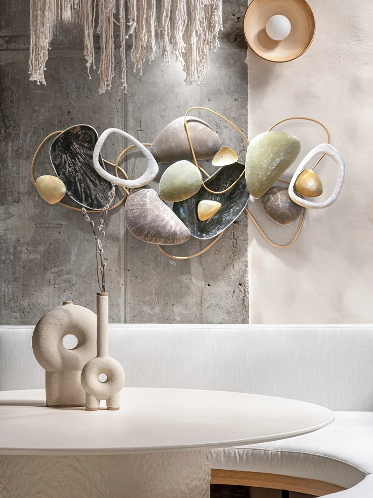 

Modern Minimalist Creative Wall Decoration Hanging Ornament Living Room Sofa Background Wall Iron Wall Decoration