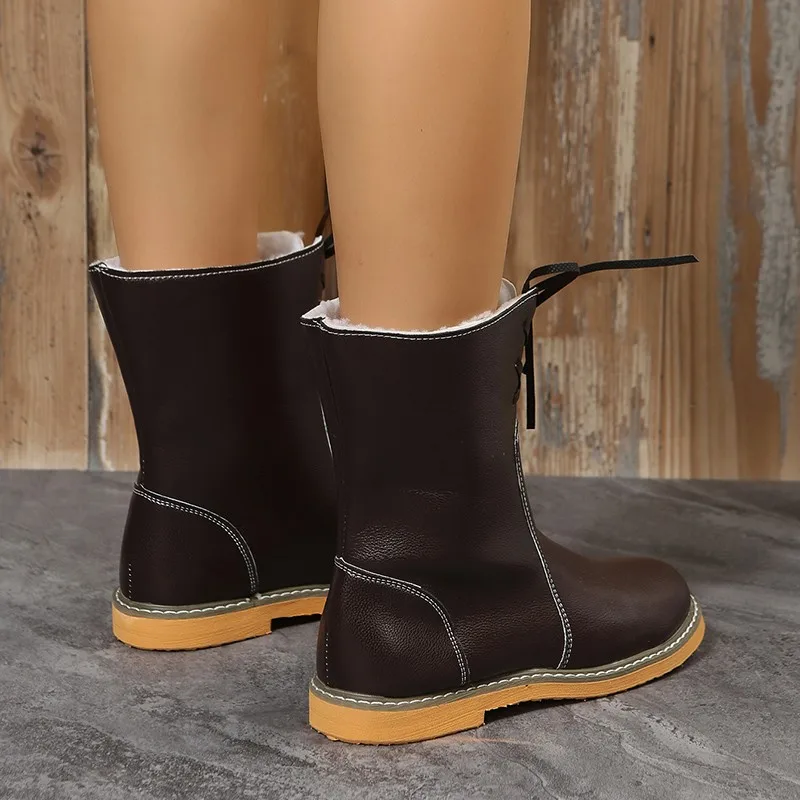 Women's Casual Shoes Sports Shoes Women's Flat Shoes High Top Elastic Boot Sneakers Women Walking ShoesTrail Running Women Boots