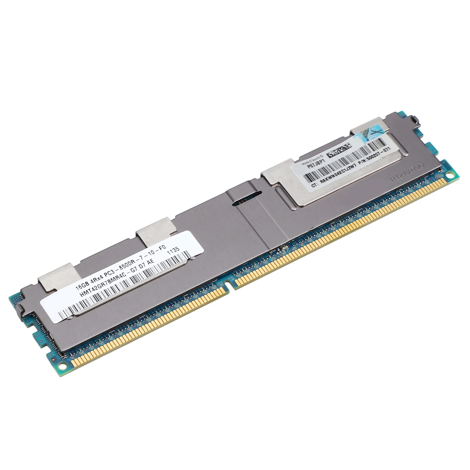 

16GB PC3-8500R DDR3 1066Mhz CL7 240Pin ECC REG Memory RAM 1.5V 4RX4 RDIMM RAM for Server Workstation