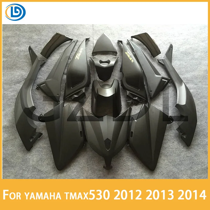 Suitable For YAMAHA Tmax-530 Tmax 530 TMAX530 2012 2013 2014 Black Motorcycle Fairing kit can be customized 12 13 14