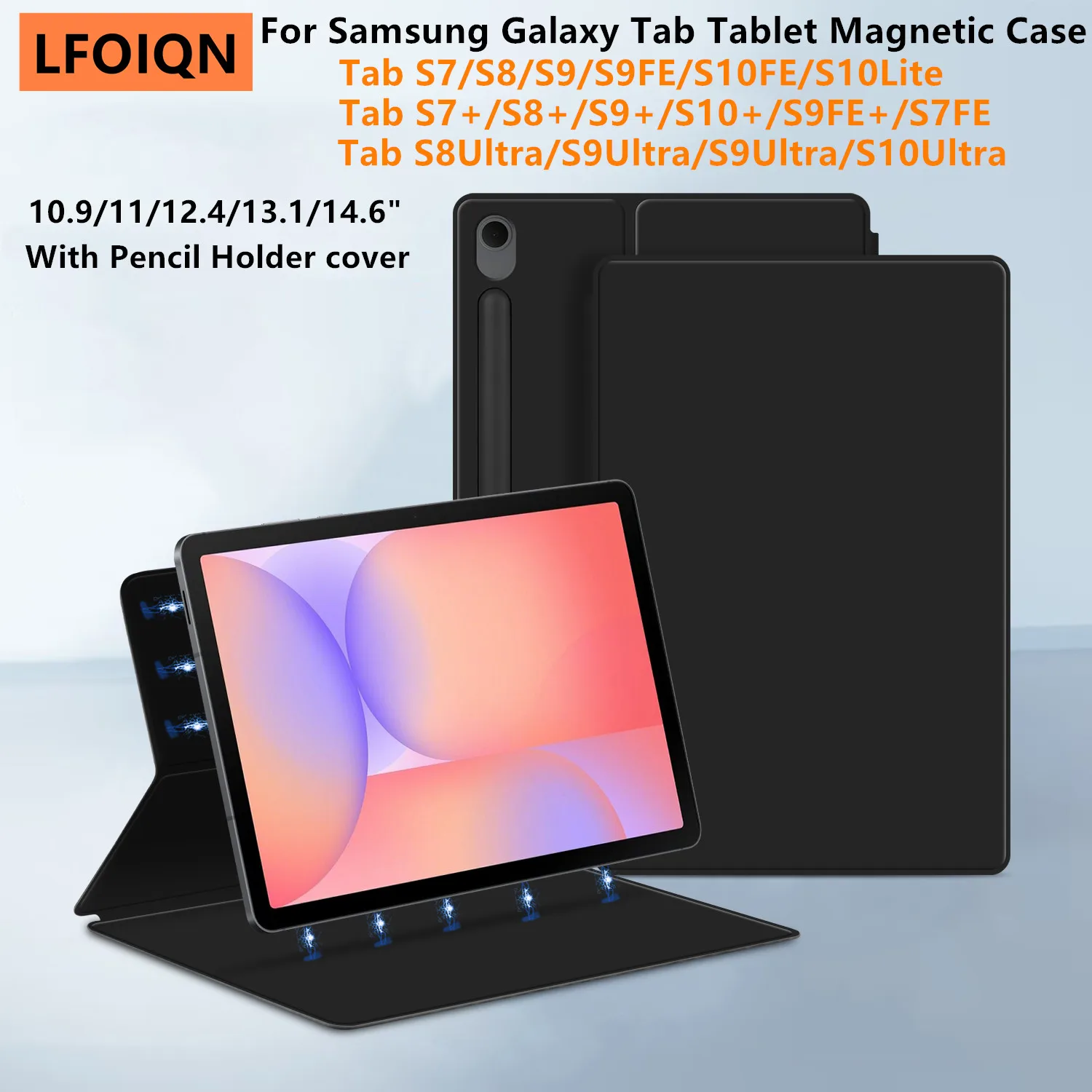 Magnetic Smart Book Cover Folio