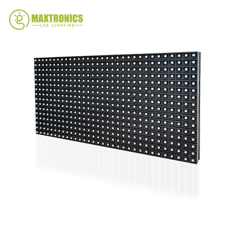 P8 LED screen panel module 256*128mm 32*16 pixels 1/4 Scan outdoor 3in1 SMD3535 RGB Full color P8 LED display panel module