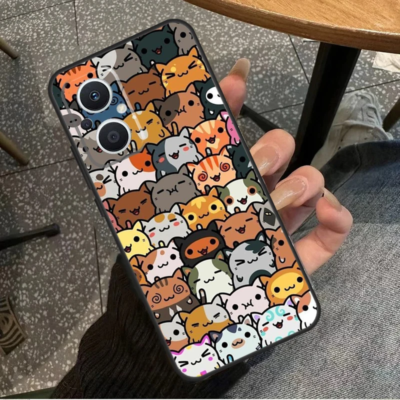 Adorable Cats Design Phone Case with Enhanced Protection