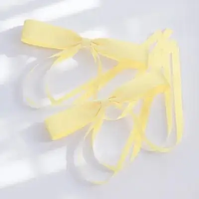 여성용 2개 세트 리본 헤어핀, 소녀용 레이스 헤어 클립, 큰 리본 디자인, 가볍고 손쉬운 그립감의 금속 클립 헤어 액세서리, 프롬용