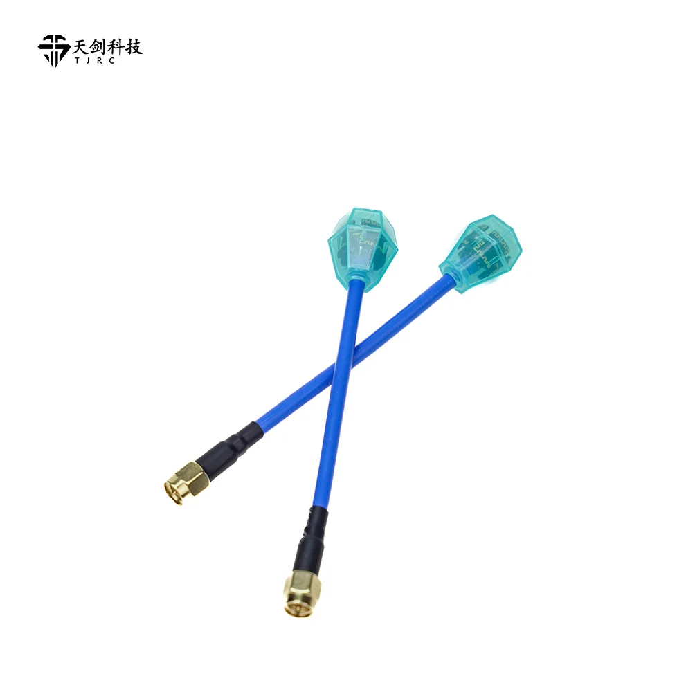 TJRC 5.8GHz LHCP FPV Antenna, 100mm or 180mm SMA Connector with UFL Adapter, Sup