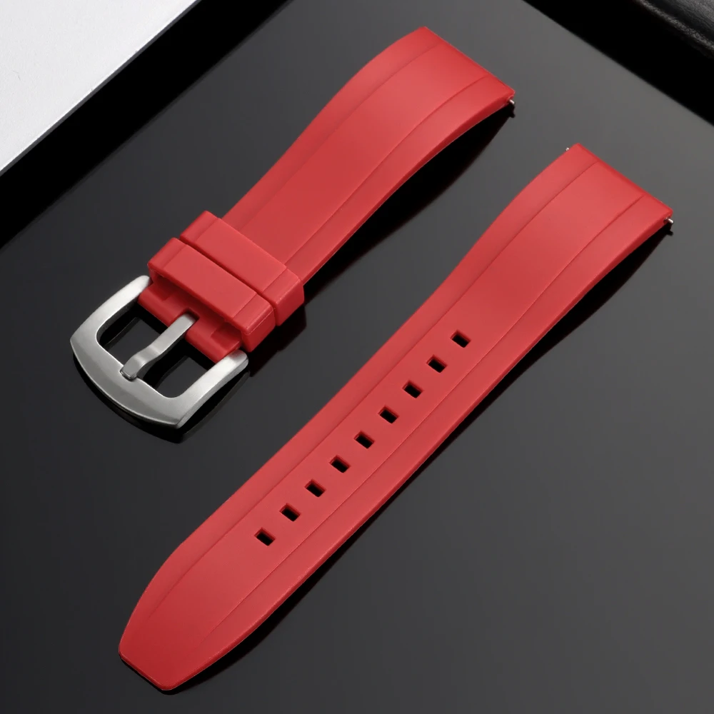 Quick Release Waterproof Silicone Sports Watch Strap - Universal Replacement Wristband