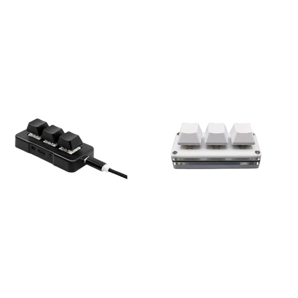 

Home 3 Buttons Gaming Keyboard Mini Keypad Programmable Key Board
