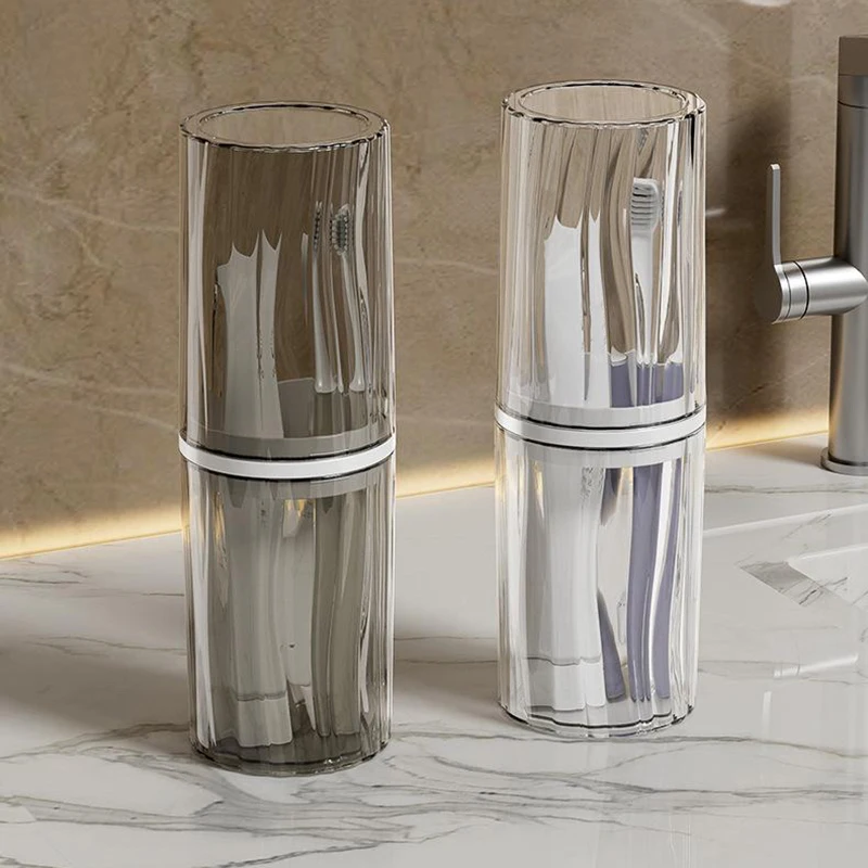 Portable Toothbrush Holder And Travel Toothpaste Storage Case_voghion.com