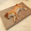 Medium Dog Bed Detachable Neck Guard Dog Sleeping Mat Soft Full Small Cat Kennel Winter Warm Elastic Pet Dog Sofa Accessories 2
