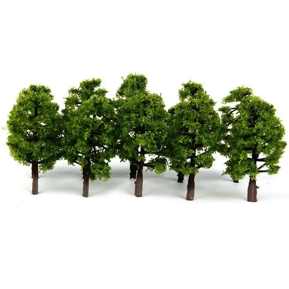 Model Scene Accessories Model Trees 30pcs Train Railroad 3.5cm Mixed Set Miniature Landscape Park Scenery Decoration For Kids