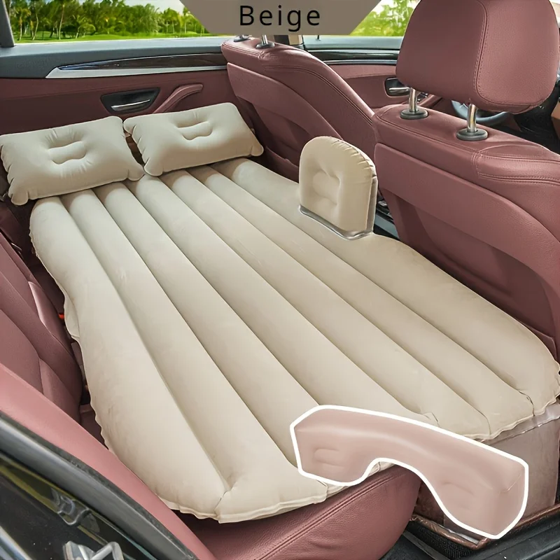 Thickened Car Air Mattress Back Seat Bed-Inflatable Design for Comfort Portable and Lightweight inflatable air bed car sleeping mattress camping mattress inflatable camping mattress