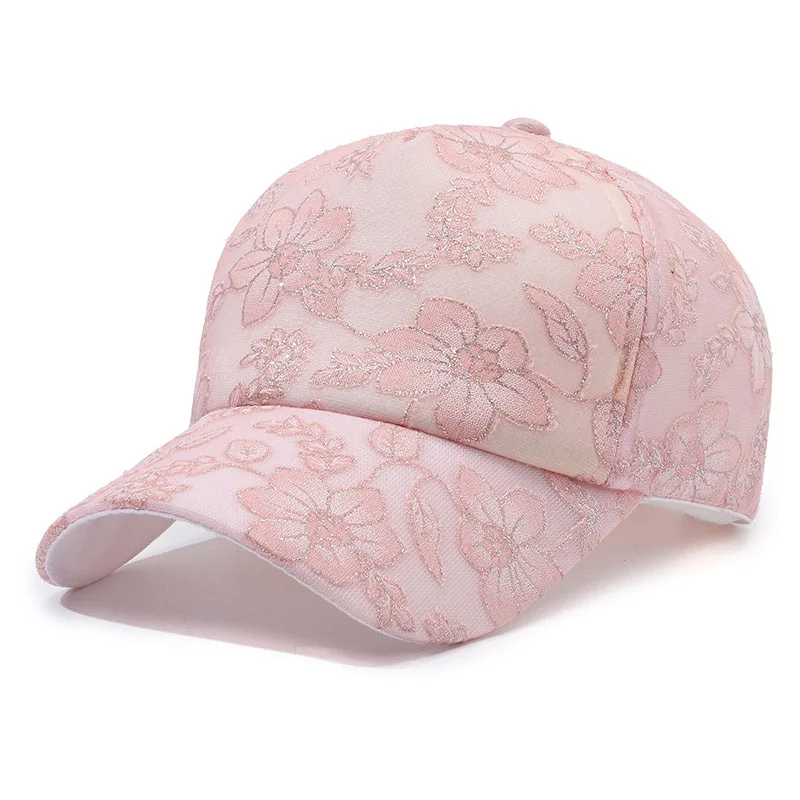 Lightweight Lace Sun Hat For Women Breathable Uv Protection Baseball Cap Fashionable Streetwear Accessory With Adjustable baseball cap,sun hat