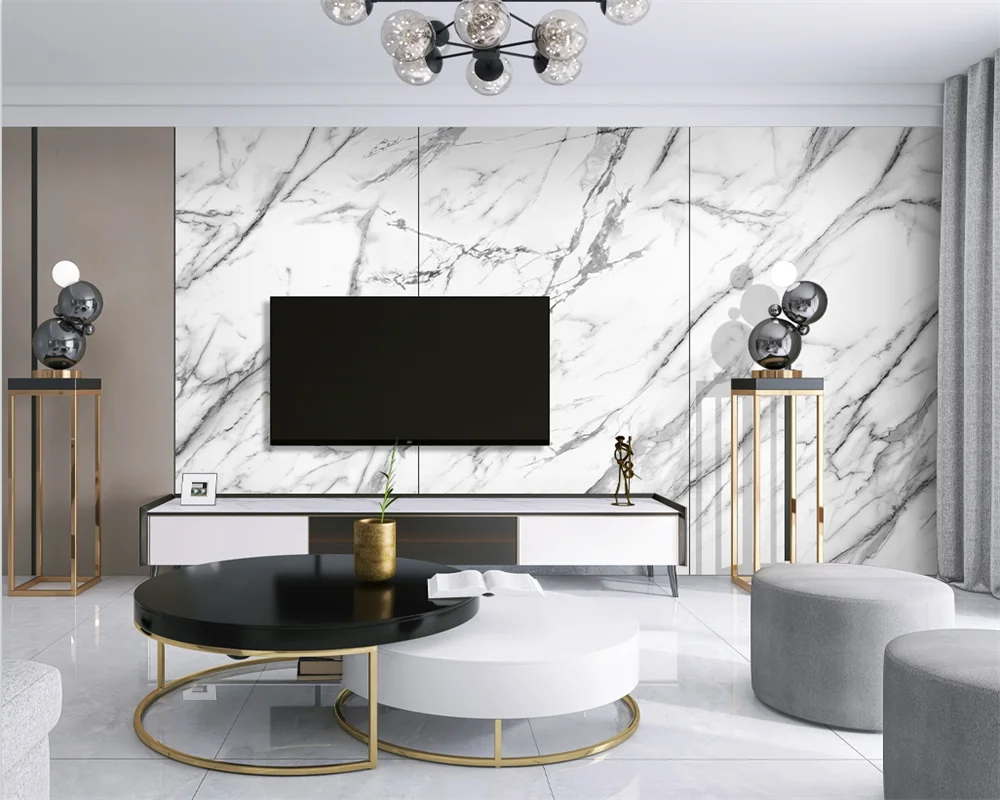 Papel Pintado 3D Personalizado Para Paredes Moderno 3D Estereoscópico Negro Gris Arte Geométrico Mural Dormitorio Sala De Estar Tv Fondo Decoración De Pared,300*210Cm