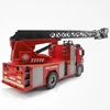 HUINA 1/14 RC Firefighter Truck 1561 RTR RC Fire Truck Toy Sprayable Scaling Ladder Light Sound RC Car Outdoor Toys Gifts Model 3