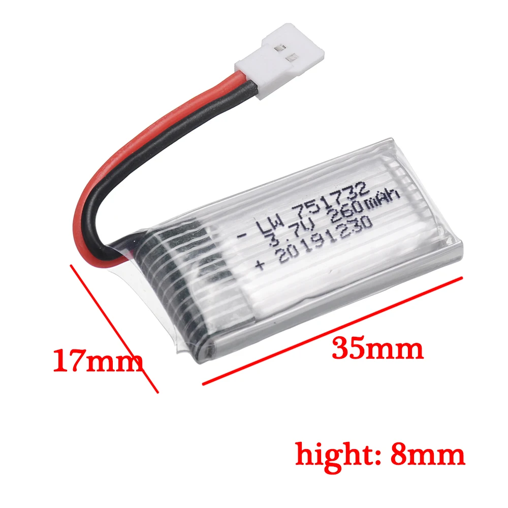 Ensemble de piles rechargeables RC pour voiture et hélicoptère, capacités variées
