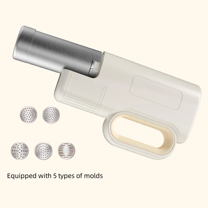 Noodle Maker Household Fully Automatic Wireless Stainless Steel Noodle Press Handheld Electric Maker