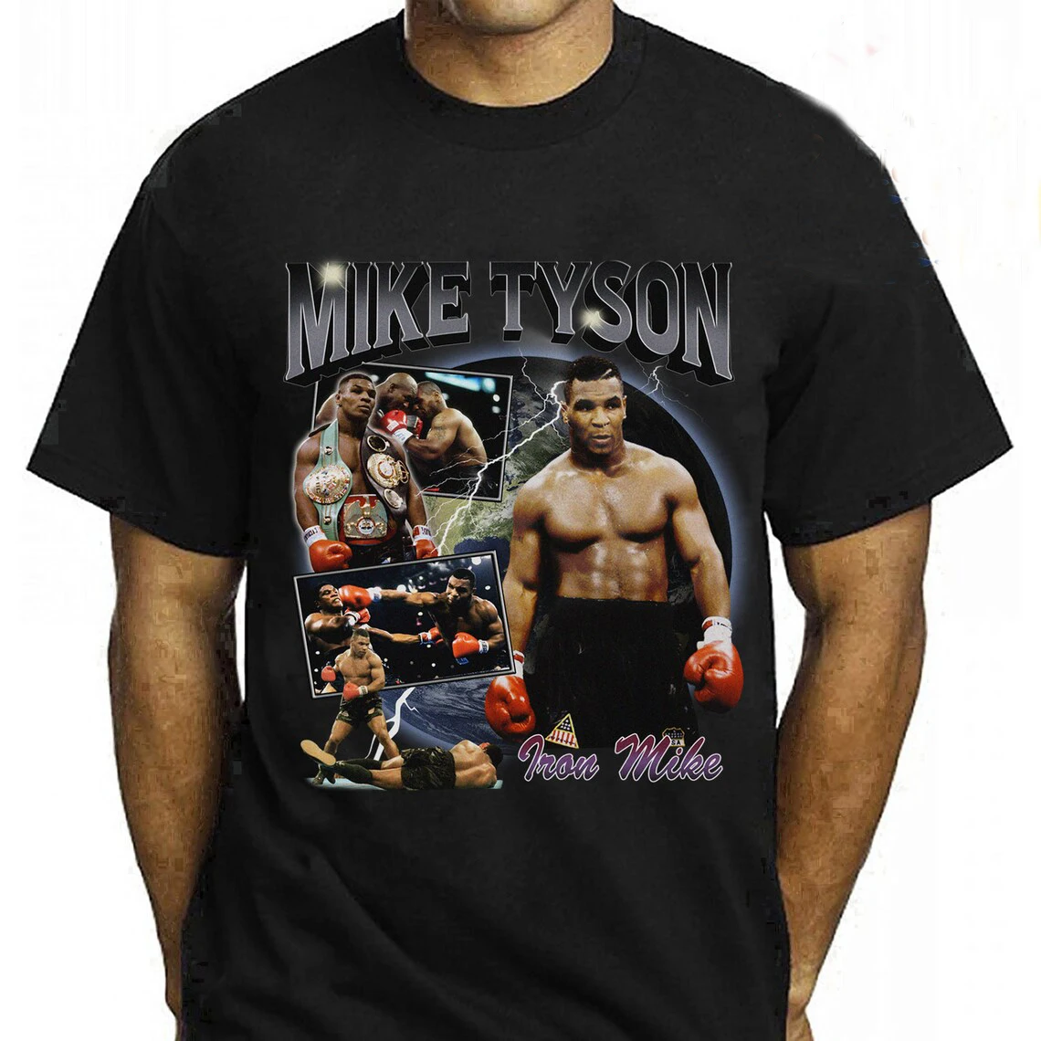 Camiseta de tirantes para hombre de Boxeo Detroit Michigan Vintage Boxeador