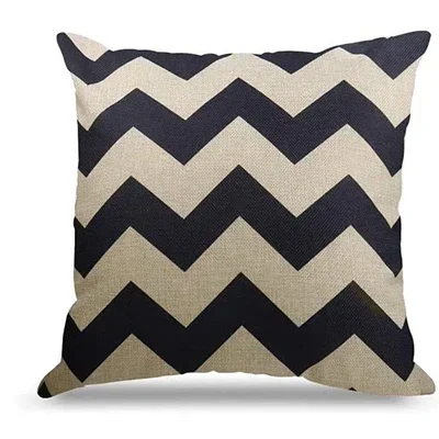 Sofa Cushion Cover Sofa Decorative Pillowcase Outdoor Linen Decorative Throw Pillow Cover Suitable for Bedroom, Sofa, Bed, 2