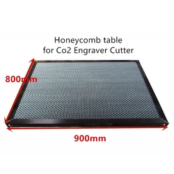 900mm x 800mm wood box frame Panel Laser Engraving Cutting Machine Honeycomb Platform Fabric  Platform Honeycomb Laser Table