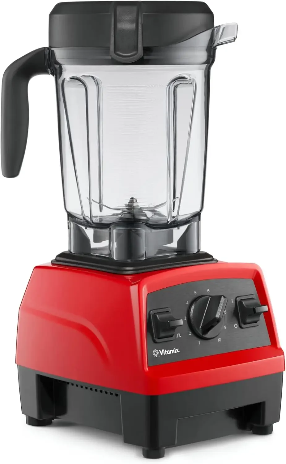 Explorian Blender, Professional-Grade, 64 oz. Low-Profile Container, Red (Renewed Premium) 3