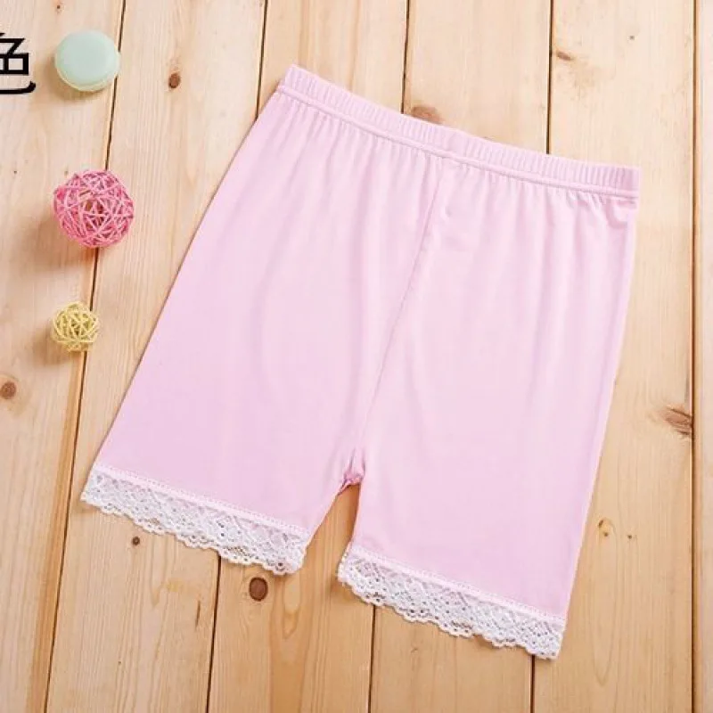 Summer Girls Candy Color Safty Shorts Pant Kids Beach Trousers 2-10 Year V-TREE